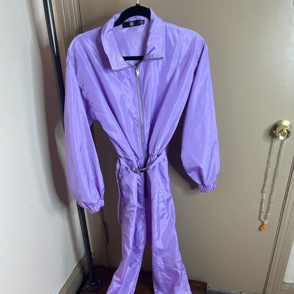 Missguided Funky Fun Lavender Jumpsuit - size 2